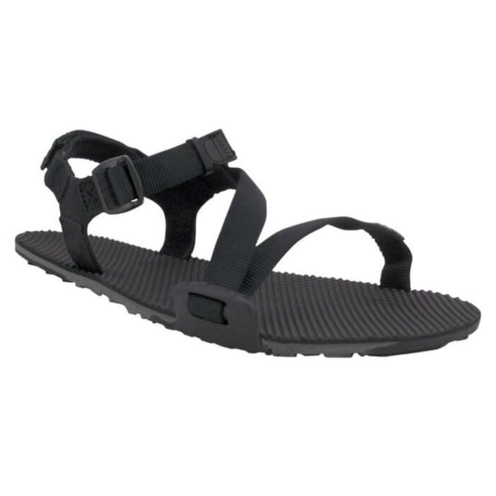 Naboso Trail Sport Sandal - Women-COAL BLACK / BLACK