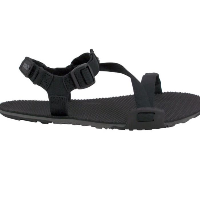 Naboso Trail Sport Sandal - Women-COAL BLACK / BLACK