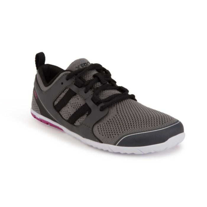 Zelen - Your eco-Friendly Road Runner-STEEL GRAY / FUCHSIA