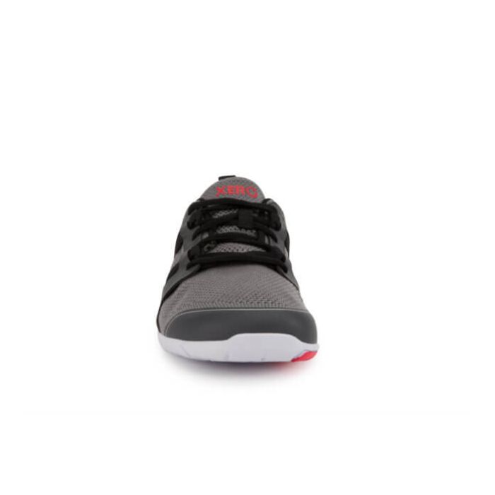 Zelen - Your eco-Friendly Road Runner-DARK GRAY / RED