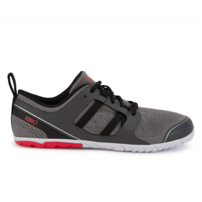 Zelen - Your eco-Friendly Road Runner-DARK GRAY / RED