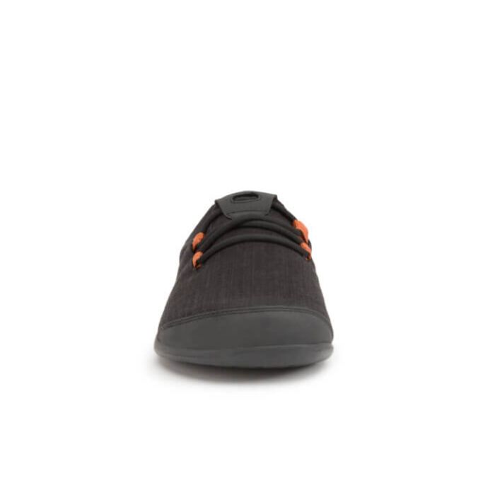 Hana - Casual Canvas Comfort - Men-BLACK / RUST (RAIN-FRIENDLY HEMP)