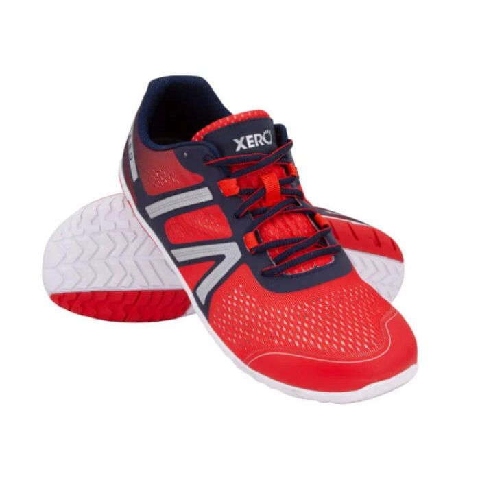 HFS - Lightweight Road Running Shoe - CRIMSON NAVY