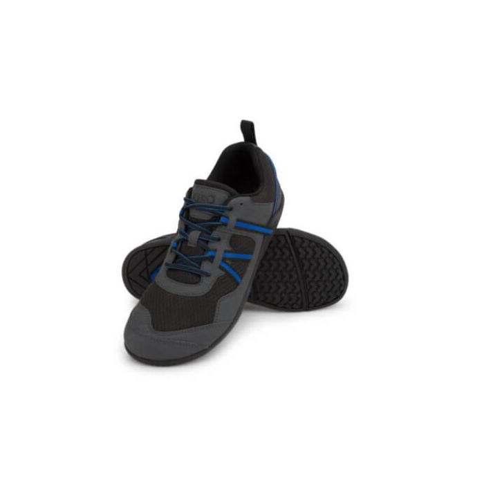 Prio Running and Fitness Shoe - Women-ASPHALT / BLUE