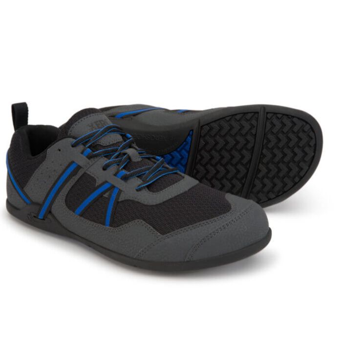 Prio Running and Fitness Shoe - Women-ASPHALT / BLUE