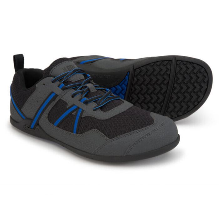 Prio Running and Fitness Shoe - Men-ASPHALT / BLUE