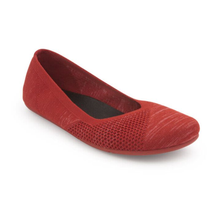 Phoenix Knit - Women's Casual Flat-MULTI-RED